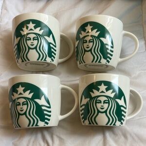Starbucks Classic Mermaid Green Logo Mugs 2017